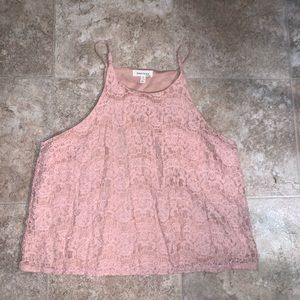 Blush Pink lace top
